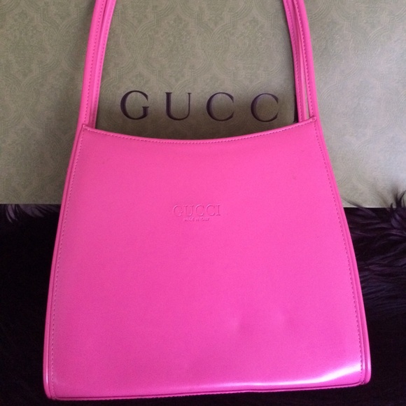 Gucci, Bags, Vintage Pink Gucci Bag